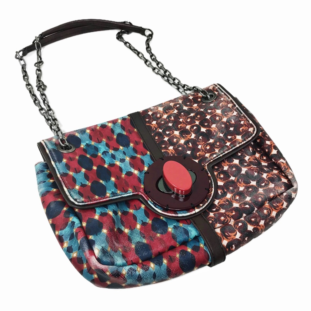 Maliparmi Multicolor Print Shoulder/Crossbody Bag